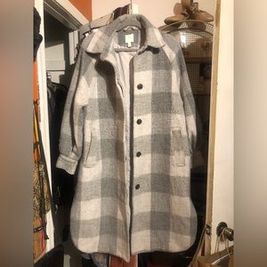 H&M oversized winter coat
